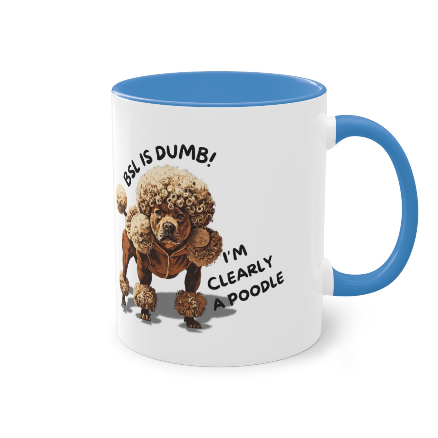 BSL is Dumb - Two-Tone Mug