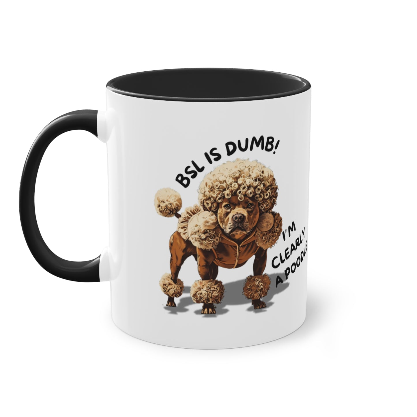 BSL is Dumb - Two-Tone Mug