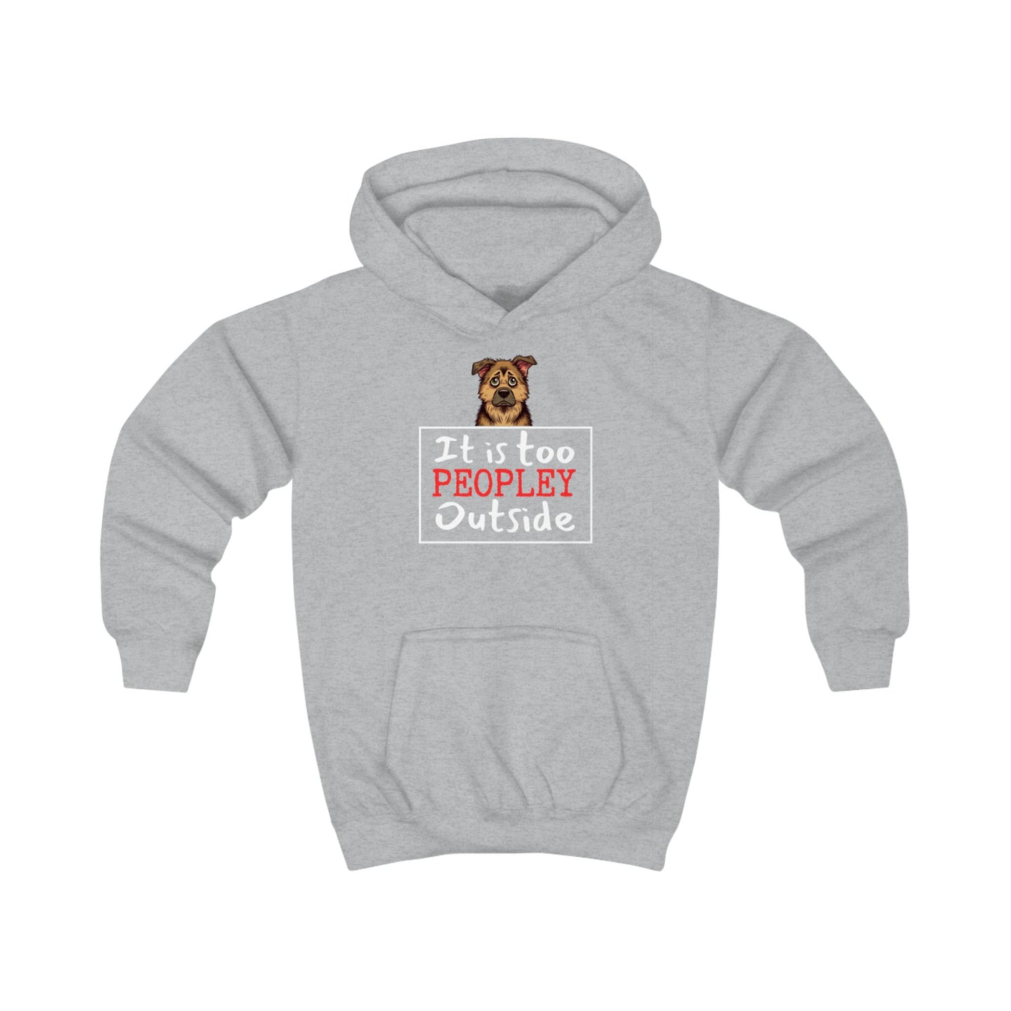 Too Peopley Outside - Kids Hoodie