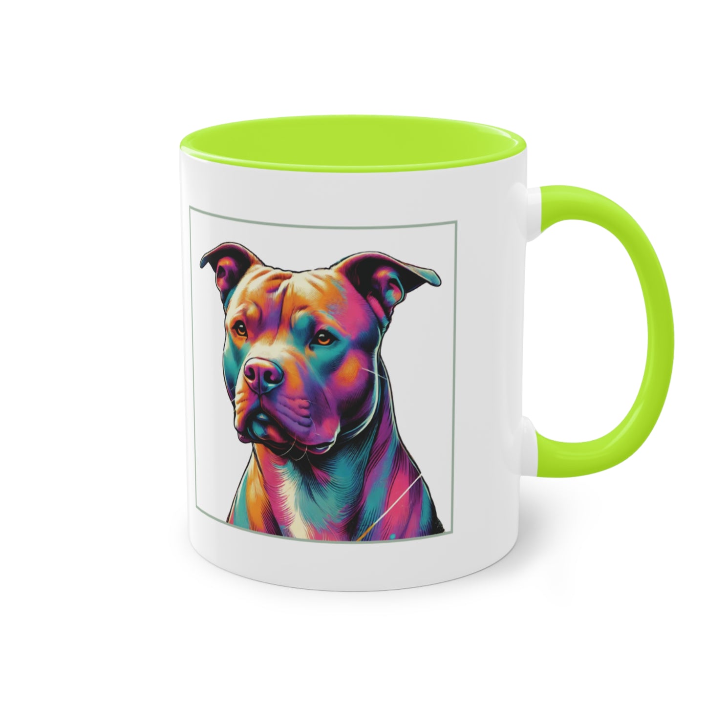 Bully Head - Two-Tone Mug