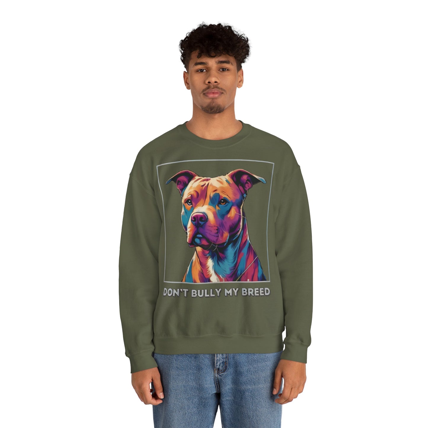 Don't Bully my Breed - Crewneck Sweatshirt