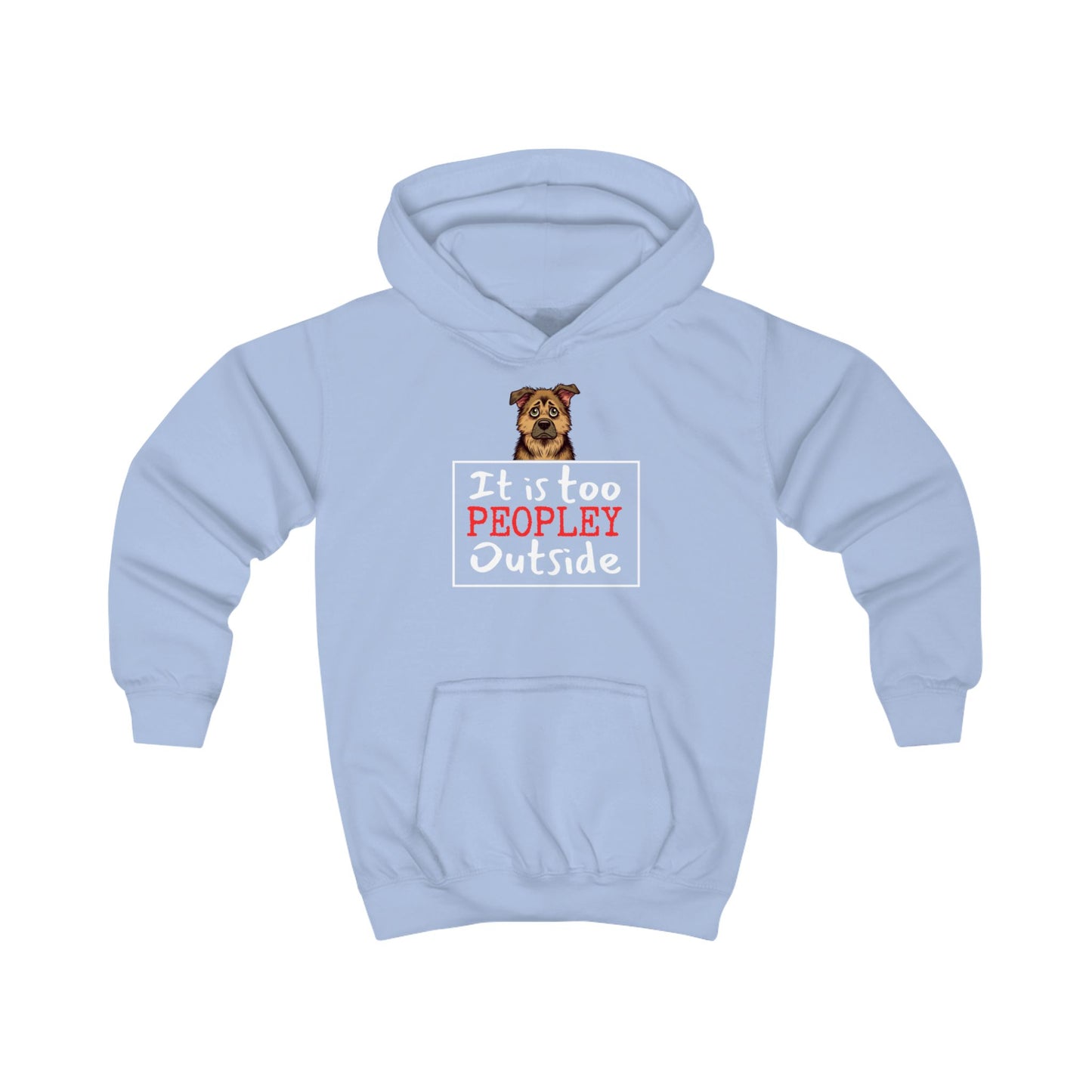 Too Peopley Outside - Kids Hoodie