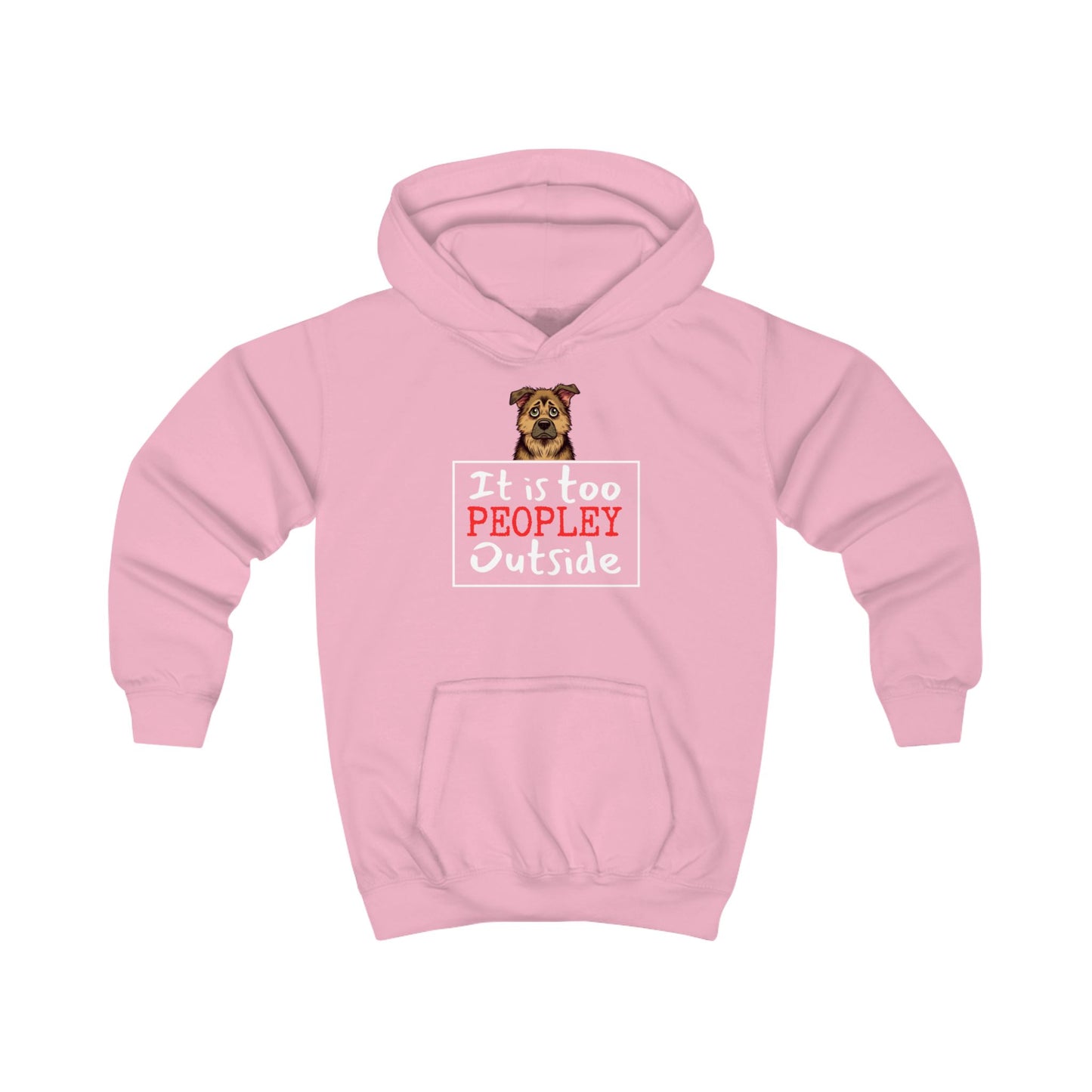 Too Peopley Outside - Kids Hoodie