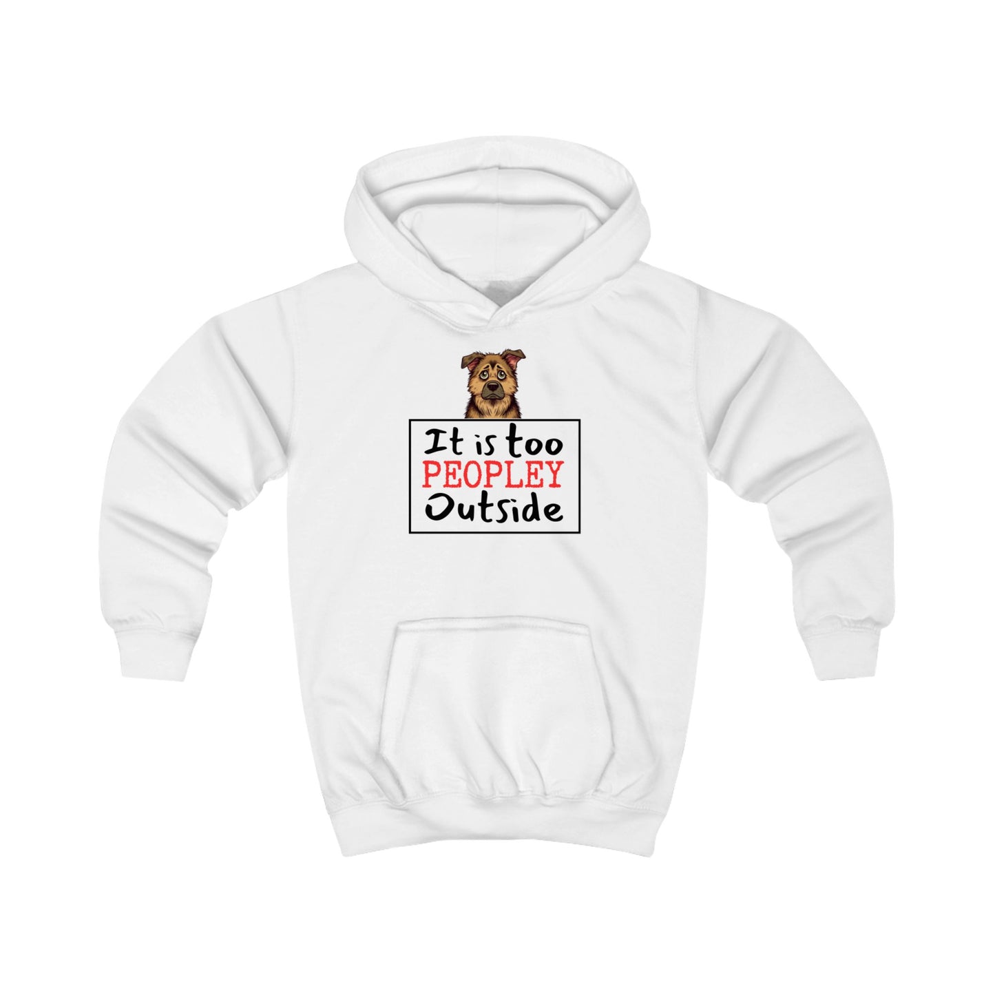 Too Peopley Outside - Kids Hoodie