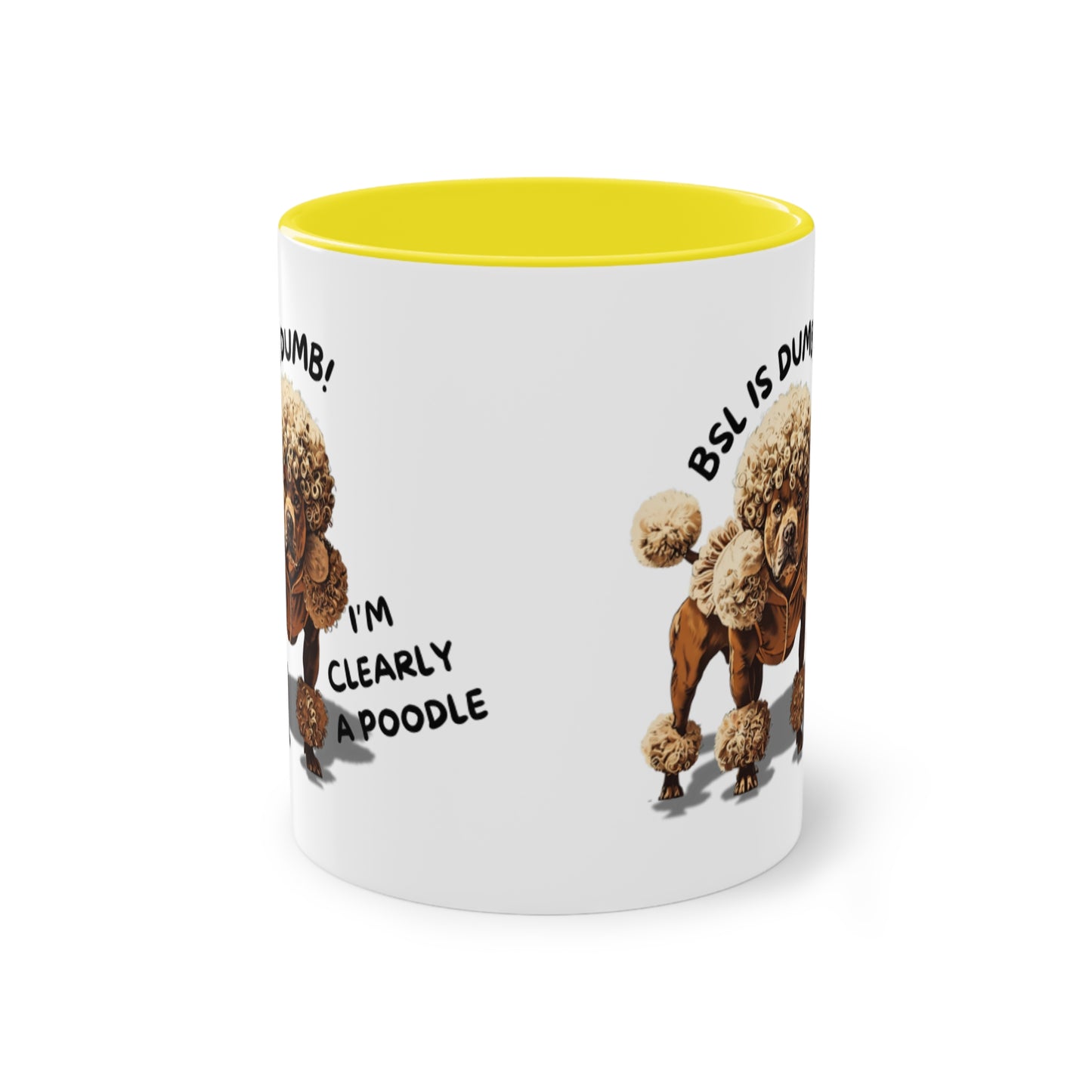 BSL is Dumb - Two-Tone Mug