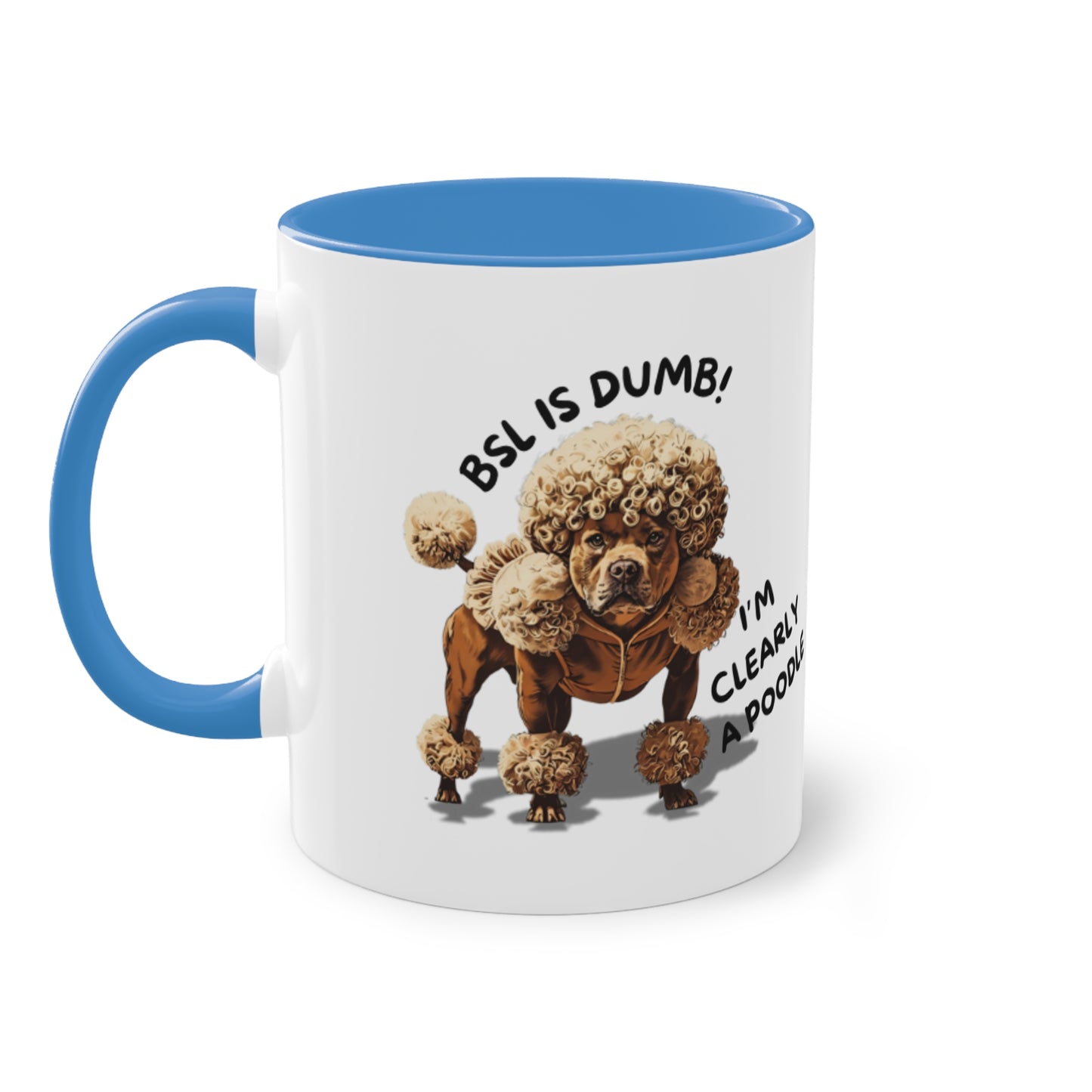 BSL is Dumb - Two-Tone Mug