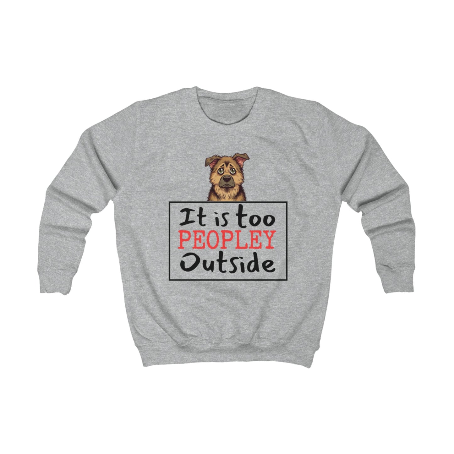 Too Peopley Outside - Kids Sweatshirt