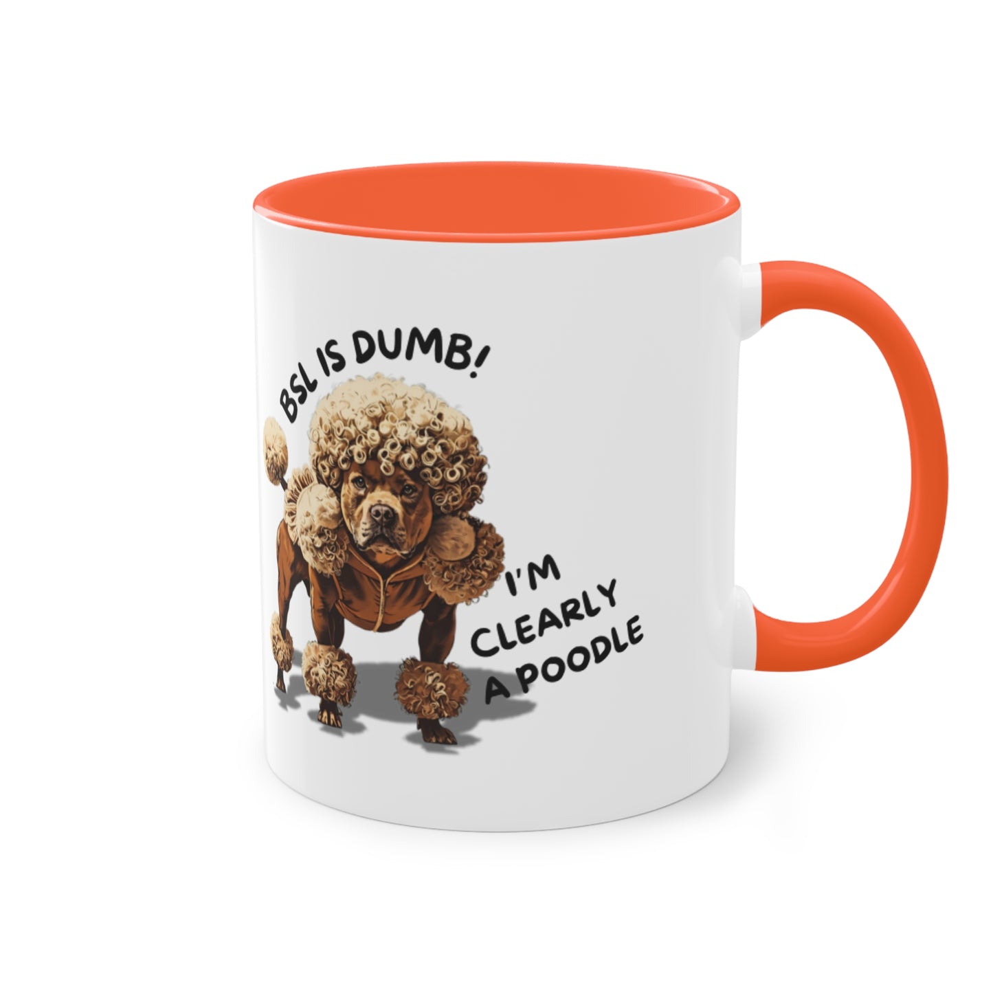 BSL is Dumb - Two-Tone Mug