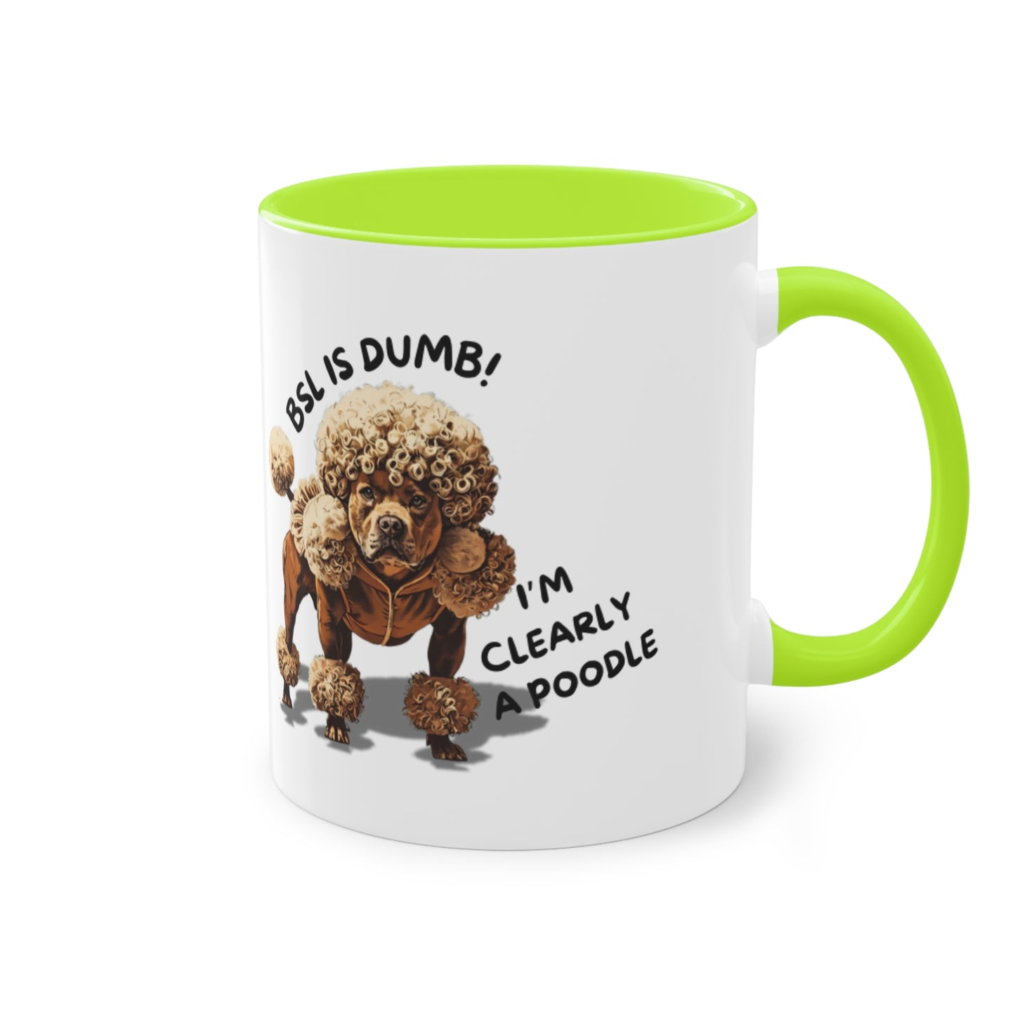 BSL is Dumb - Two-Tone Mug