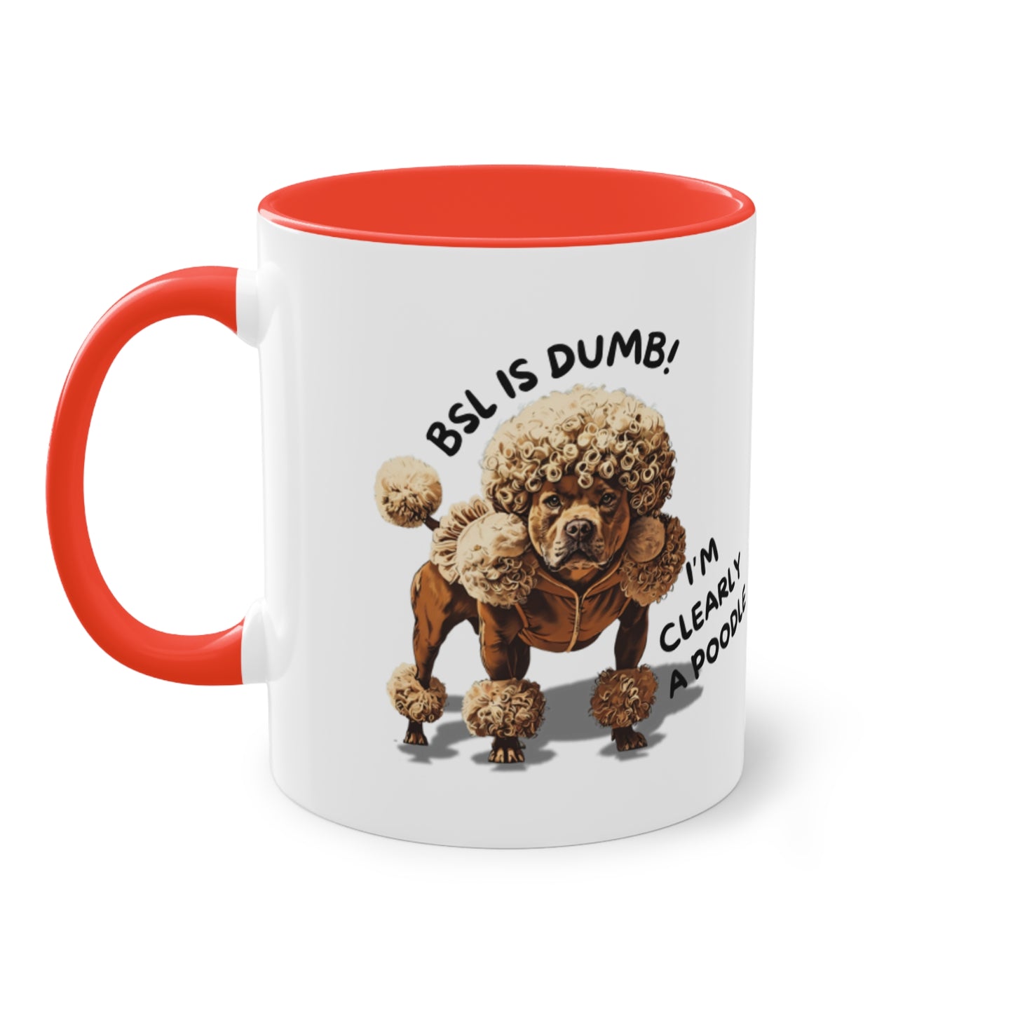 BSL is Dumb - Two-Tone Mug