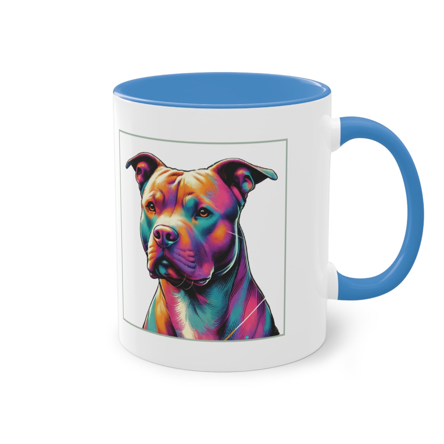 Bully Head - Two-Tone Mug