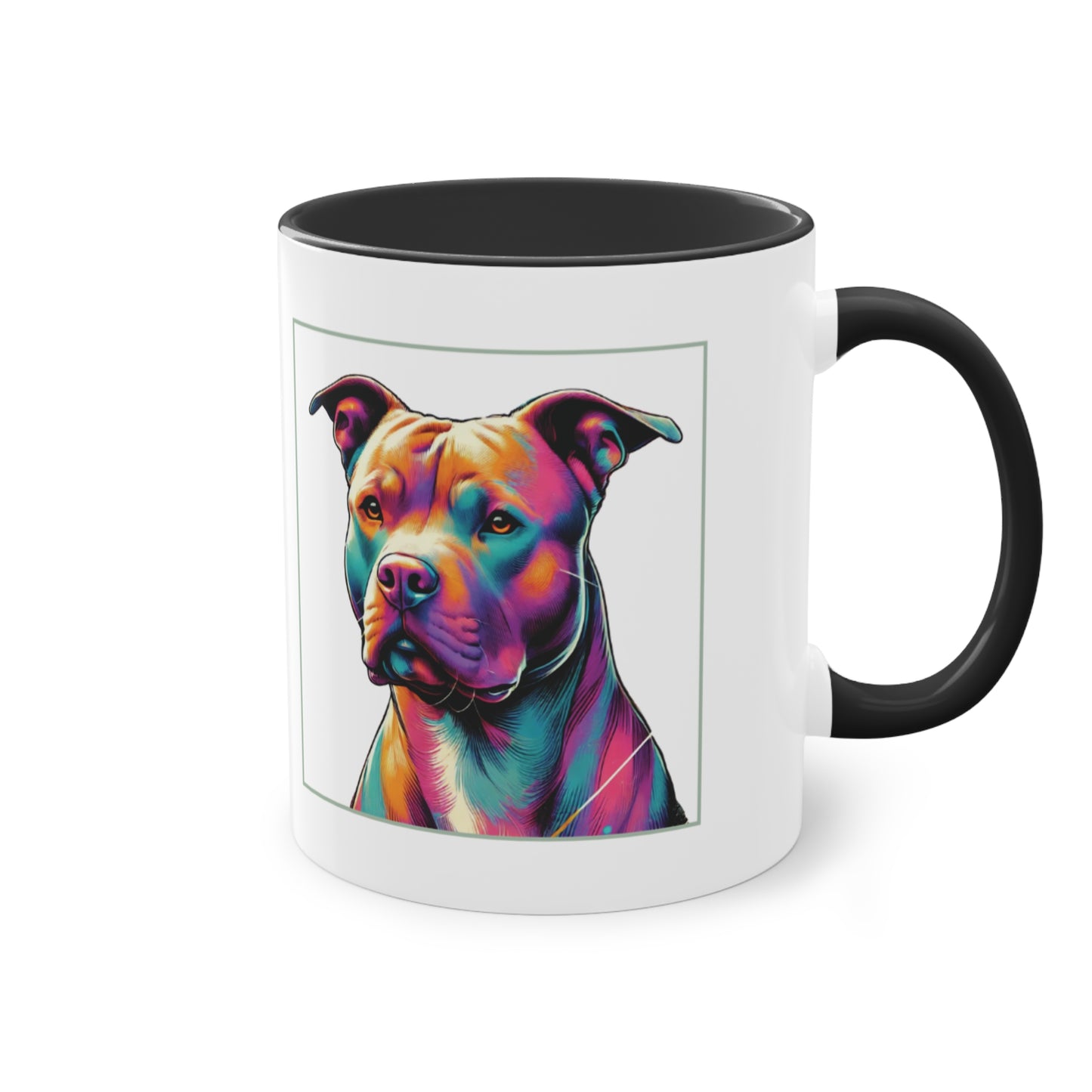 Bully Head - Two-Tone Mug