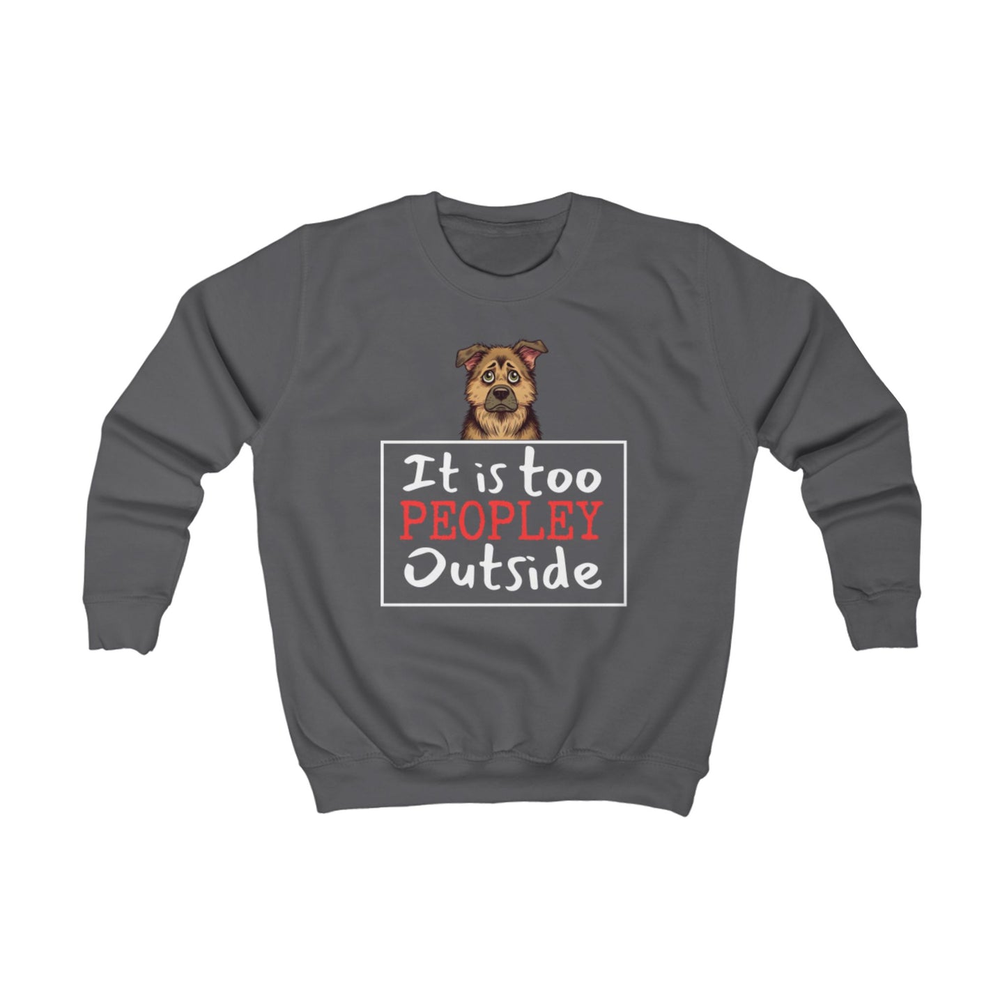 Too Peopley Outside - Kids Sweatshirt