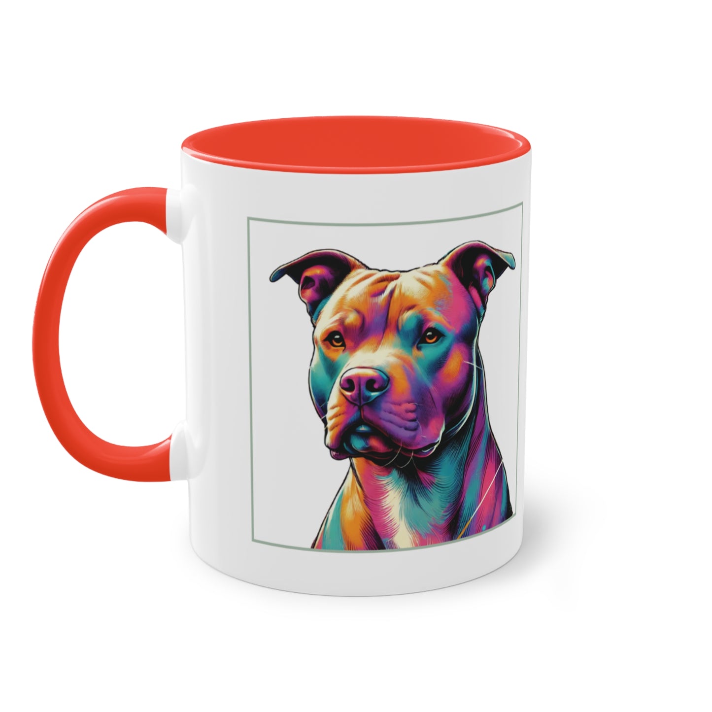 Bully Head - Two-Tone Mug