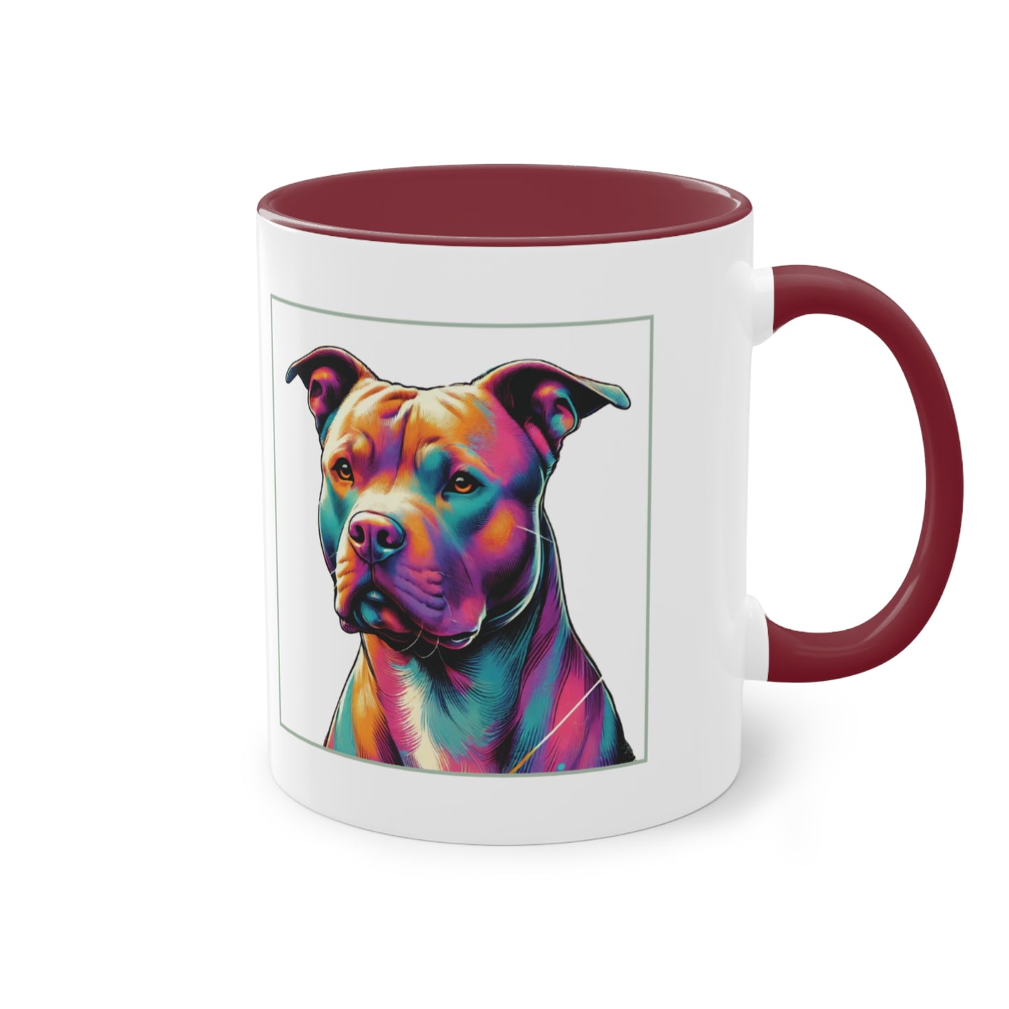 Bully Head - Two-Tone Mug