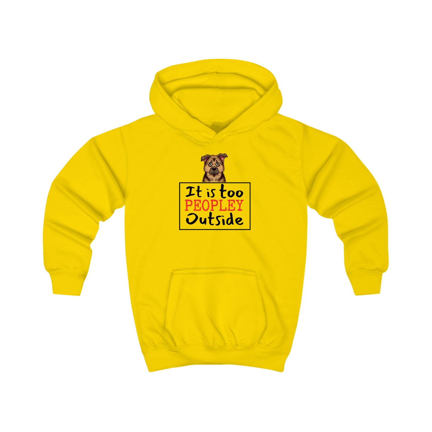 Too Peopley Outside - Kids Hoodie