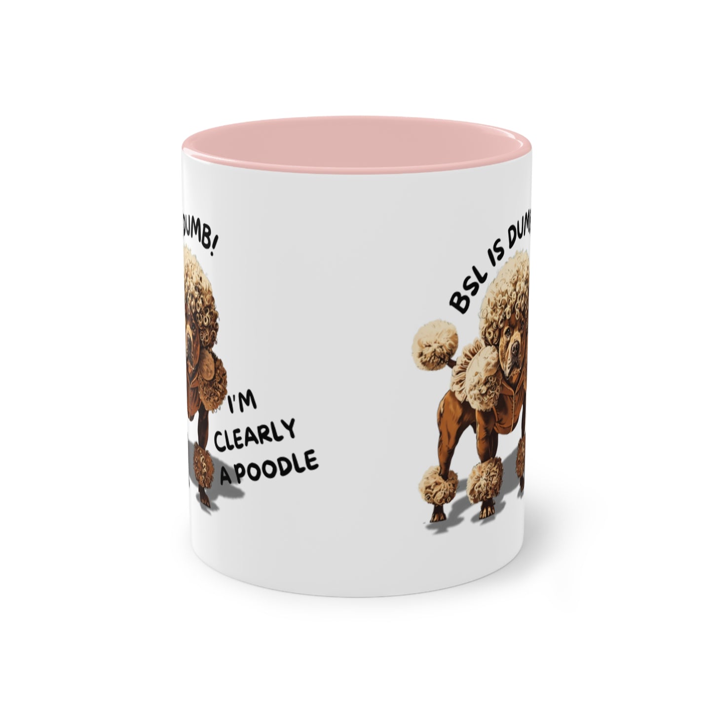 BSL is Dumb - Two-Tone Mug