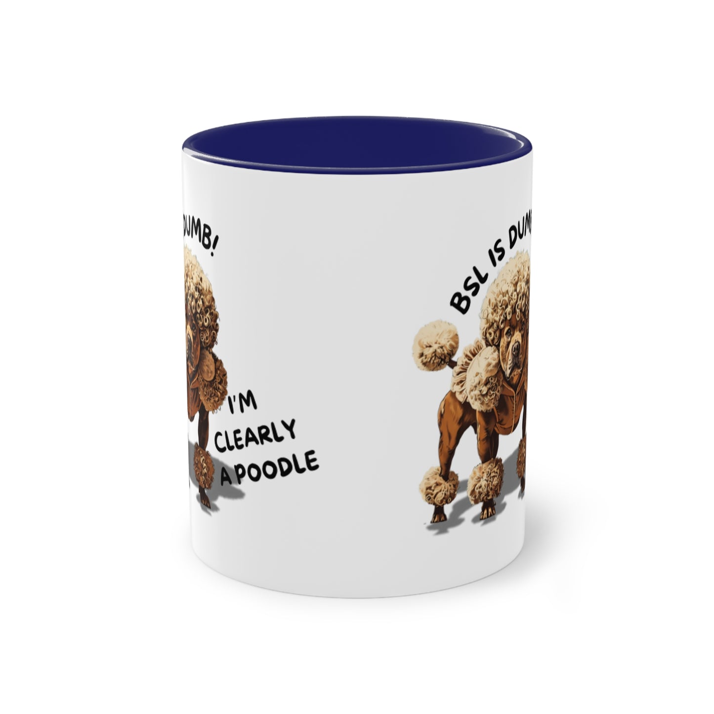 BSL is Dumb - Two-Tone Mug