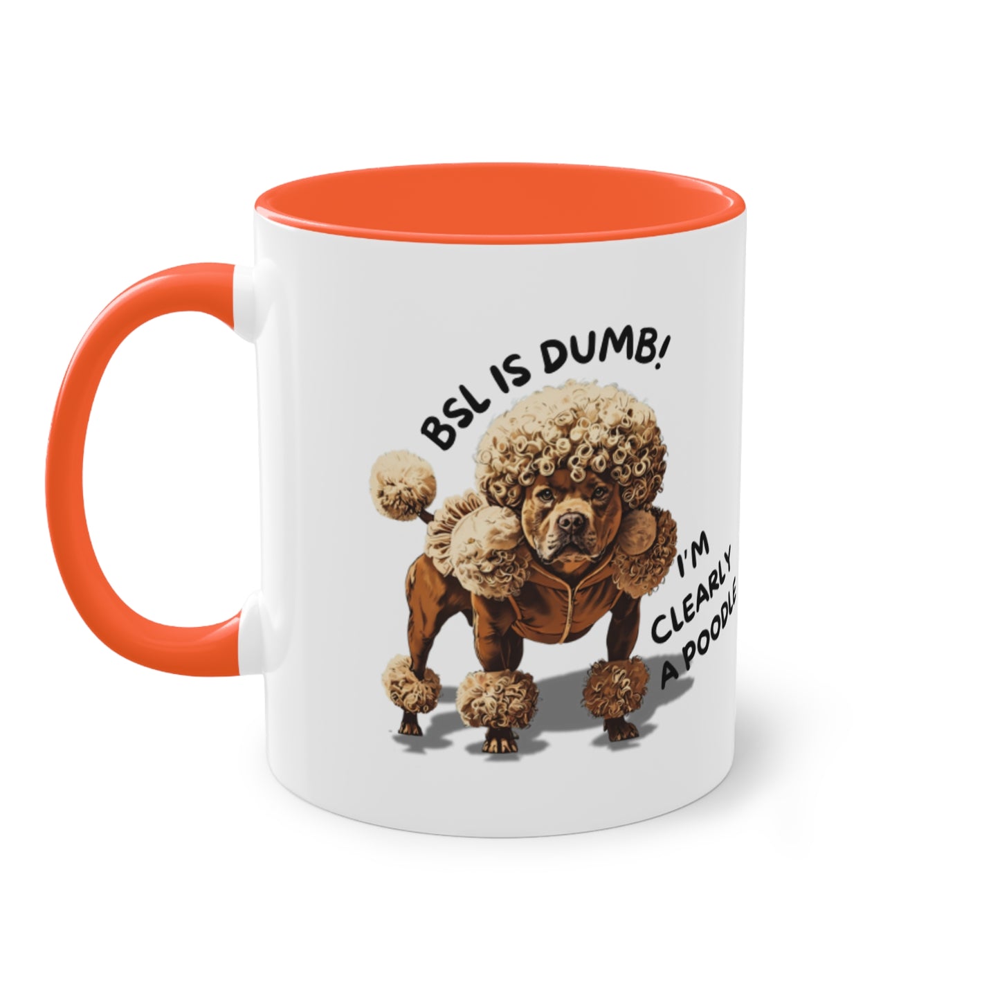 BSL is Dumb - Two-Tone Mug