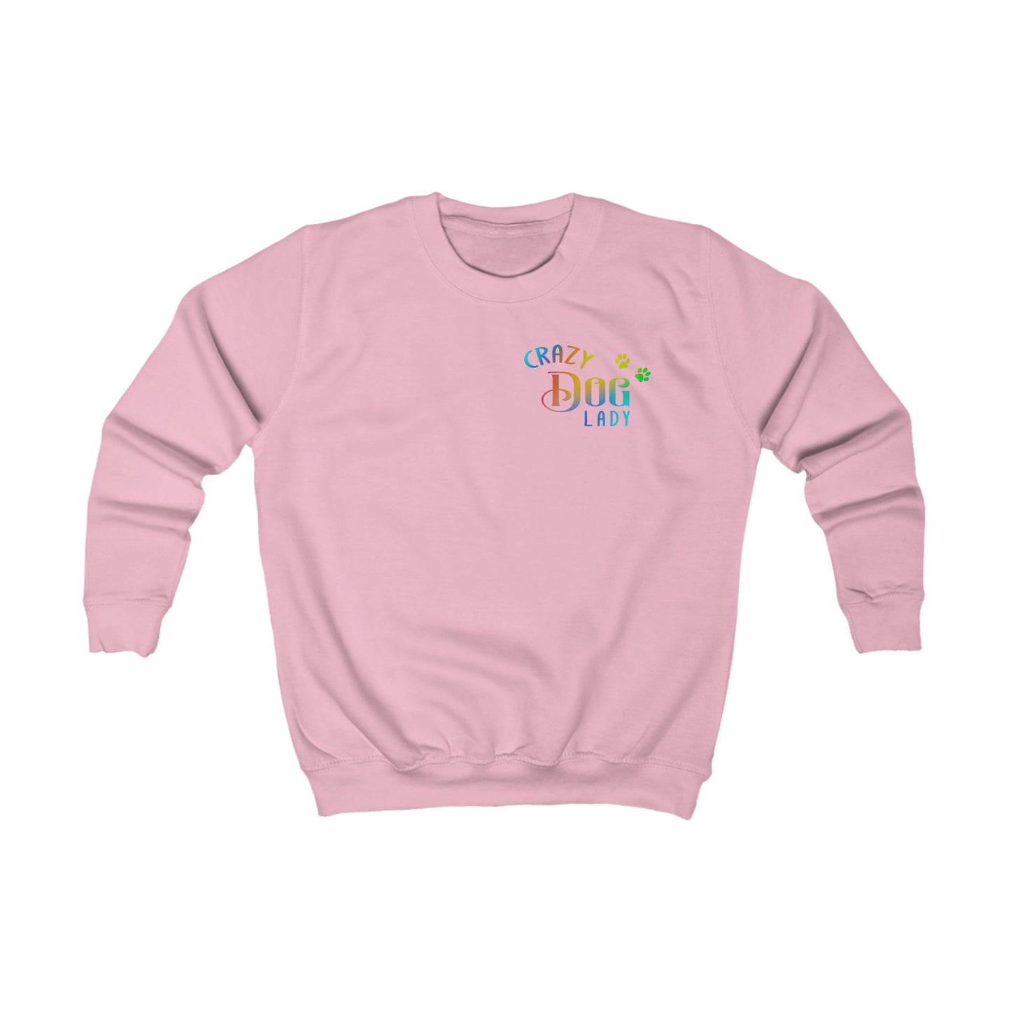 Crazy Dog Lady - Kids Sweatshirt