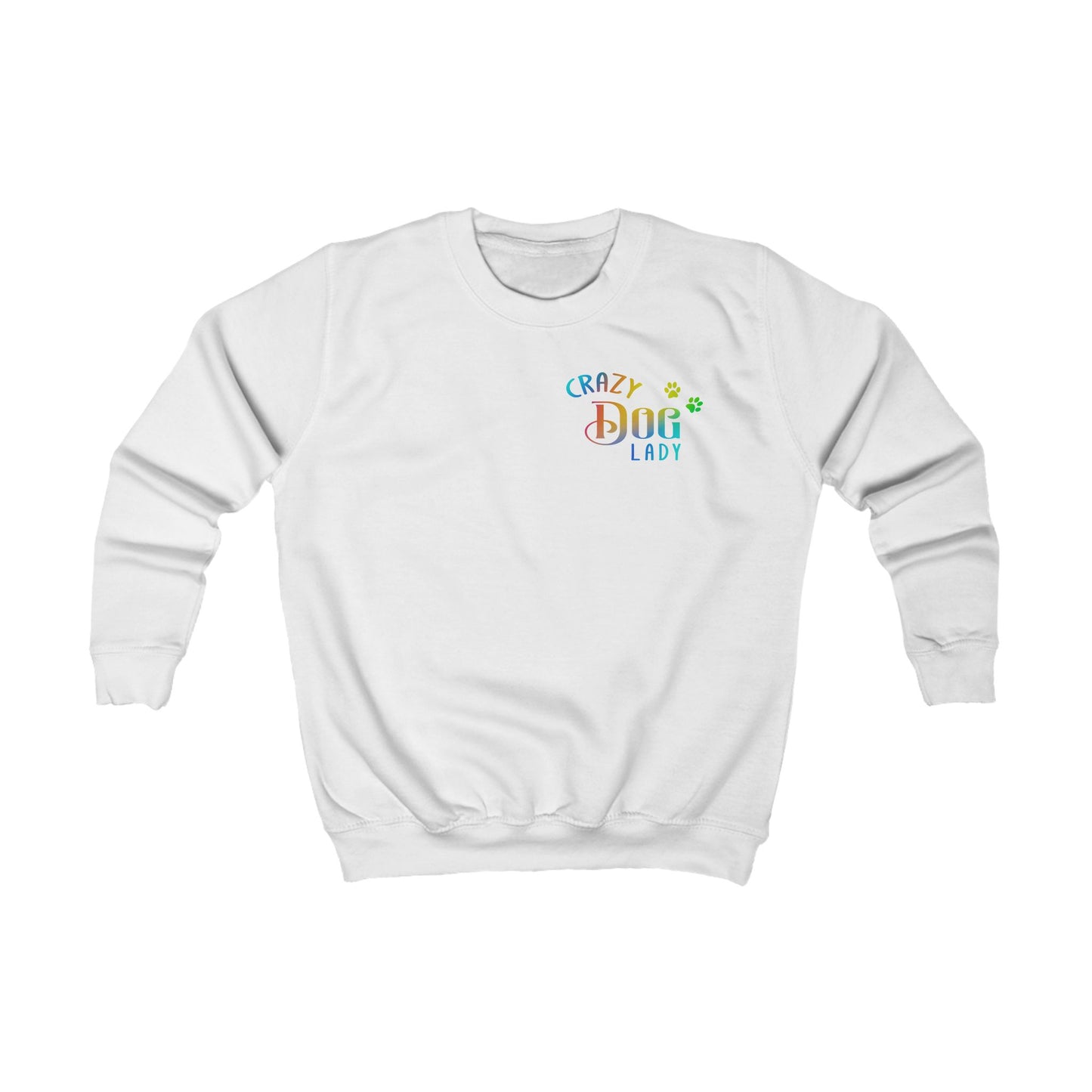 Crazy Dog Lady - Kids Sweatshirt