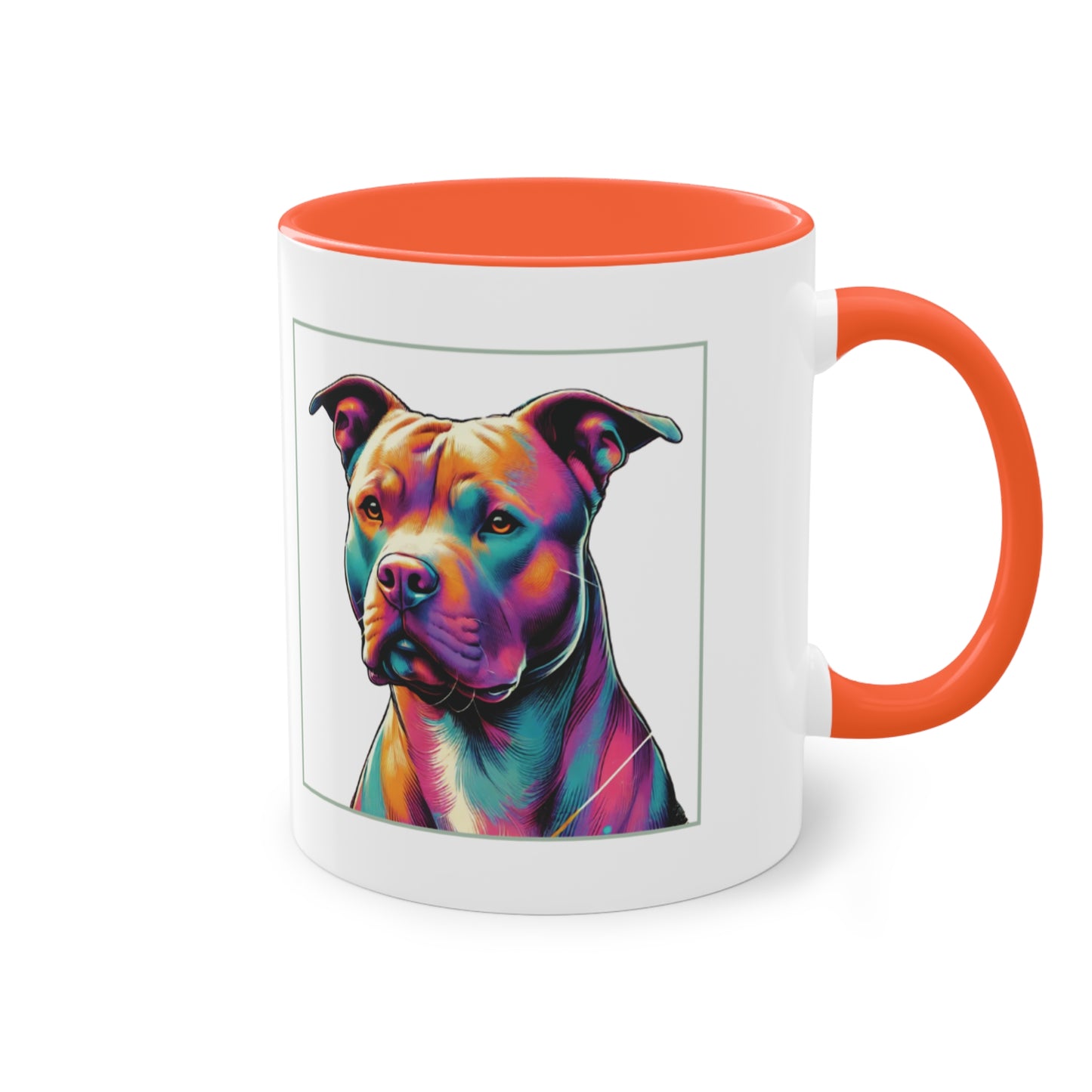 Bully Head - Two-Tone Mug