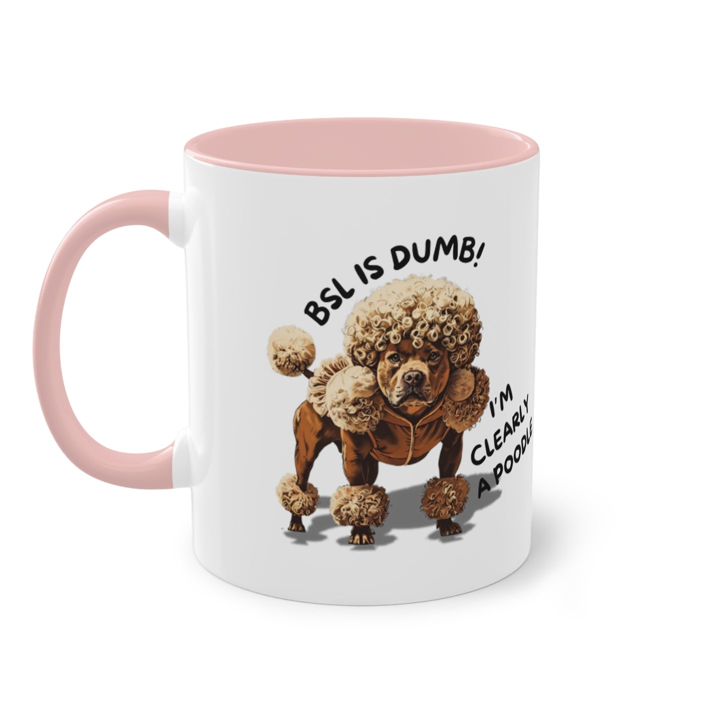 BSL is Dumb - Two-Tone Mug