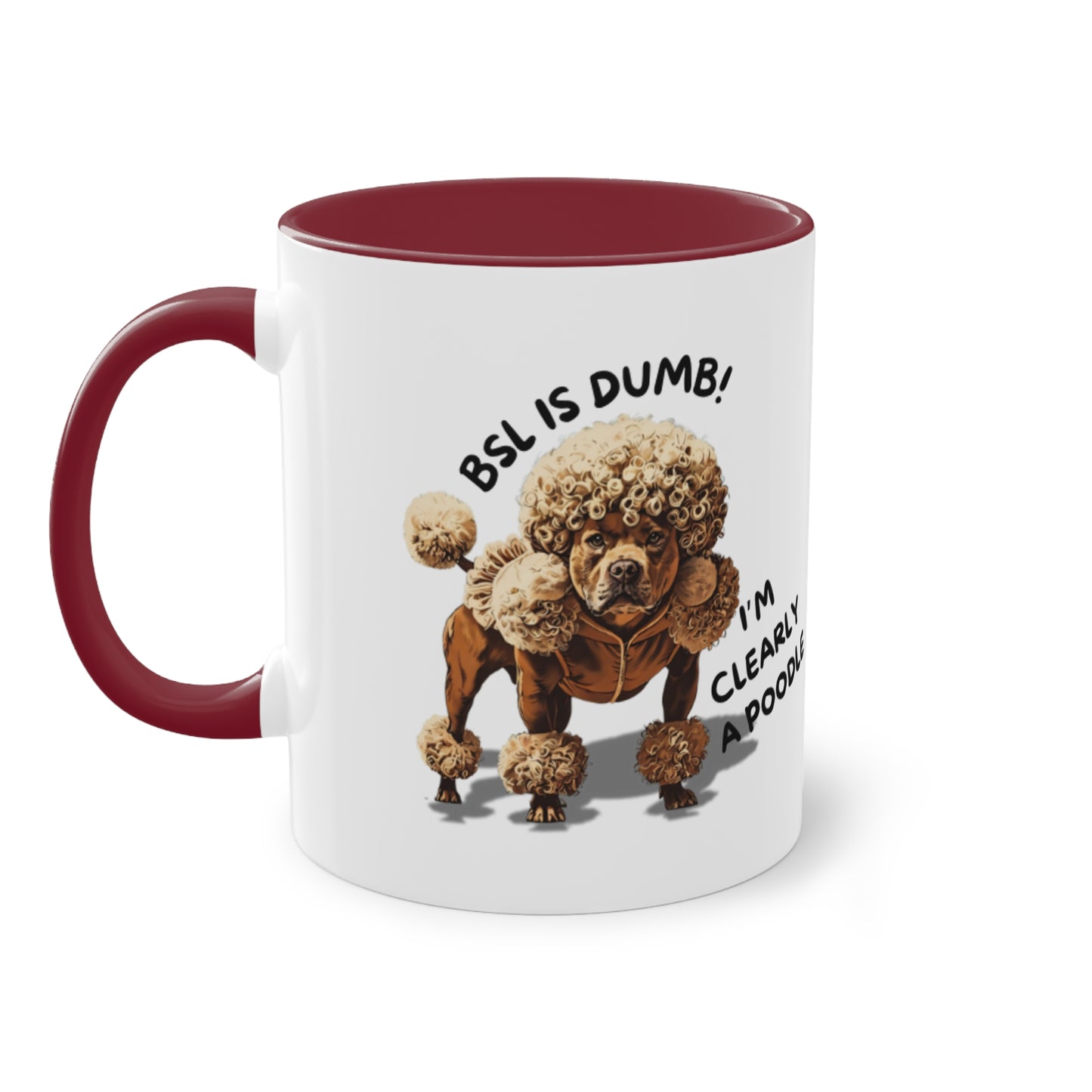 BSL is Dumb - Two-Tone Mug