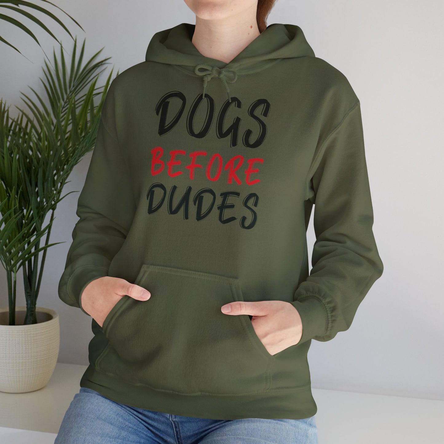 Dogs Before Dudes - Hoodie