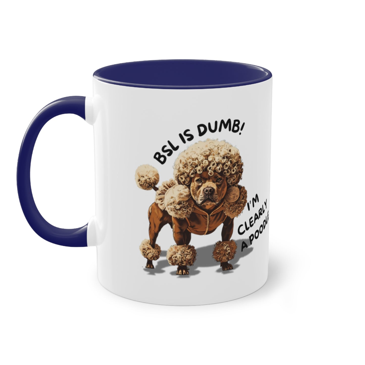 BSL is Dumb - Two-Tone Mug