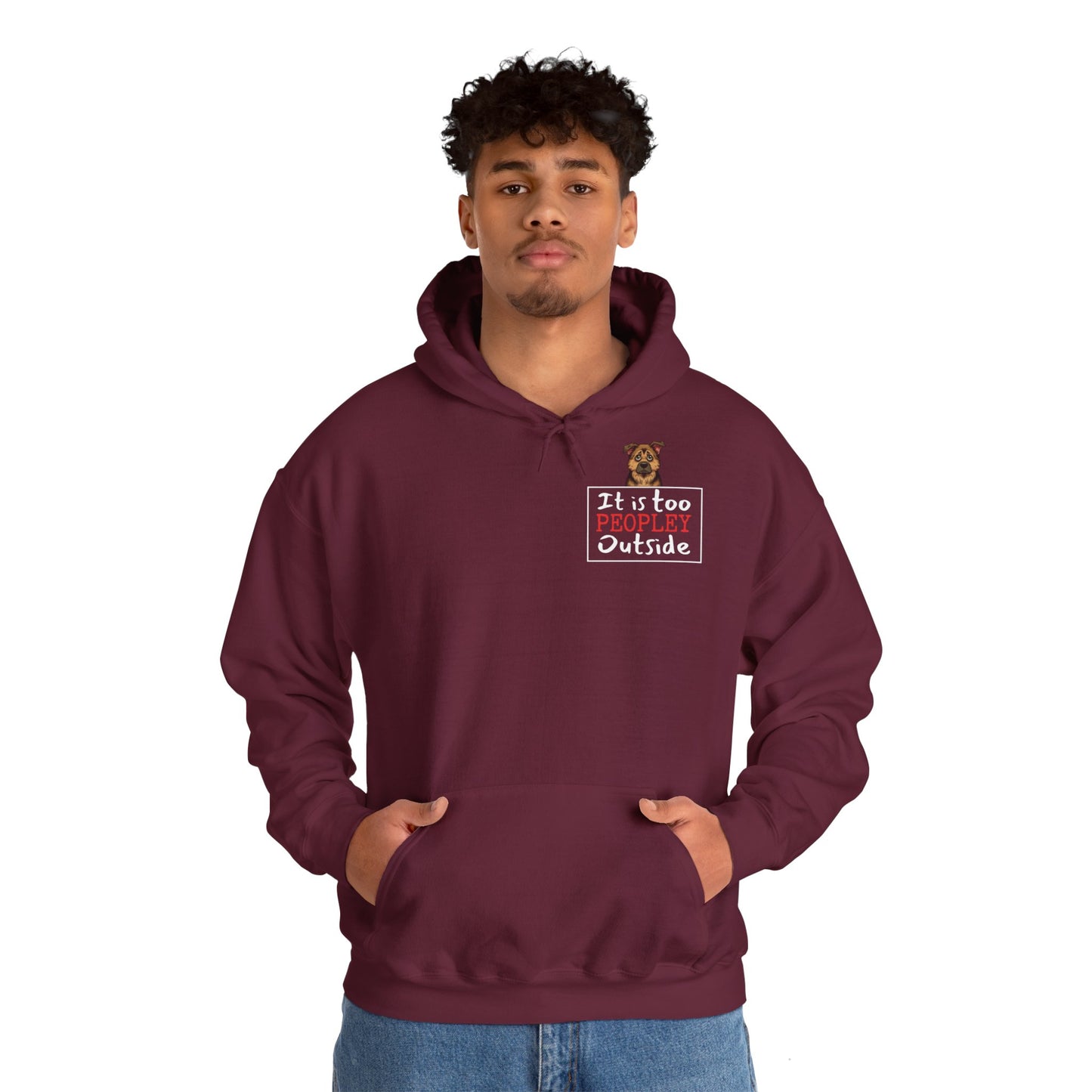 Too Peopley Outside - Hoodie