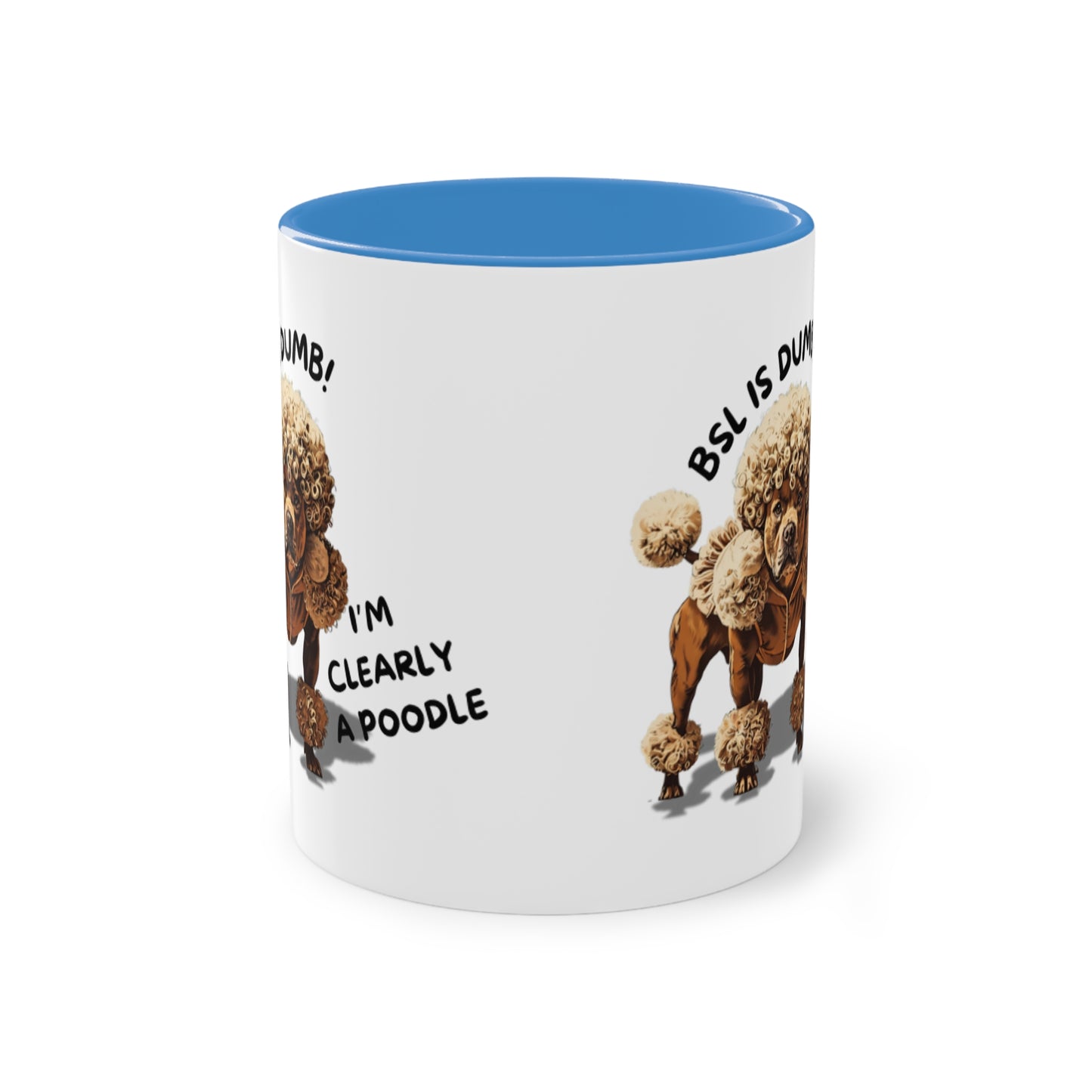 BSL is Dumb - Two-Tone Mug