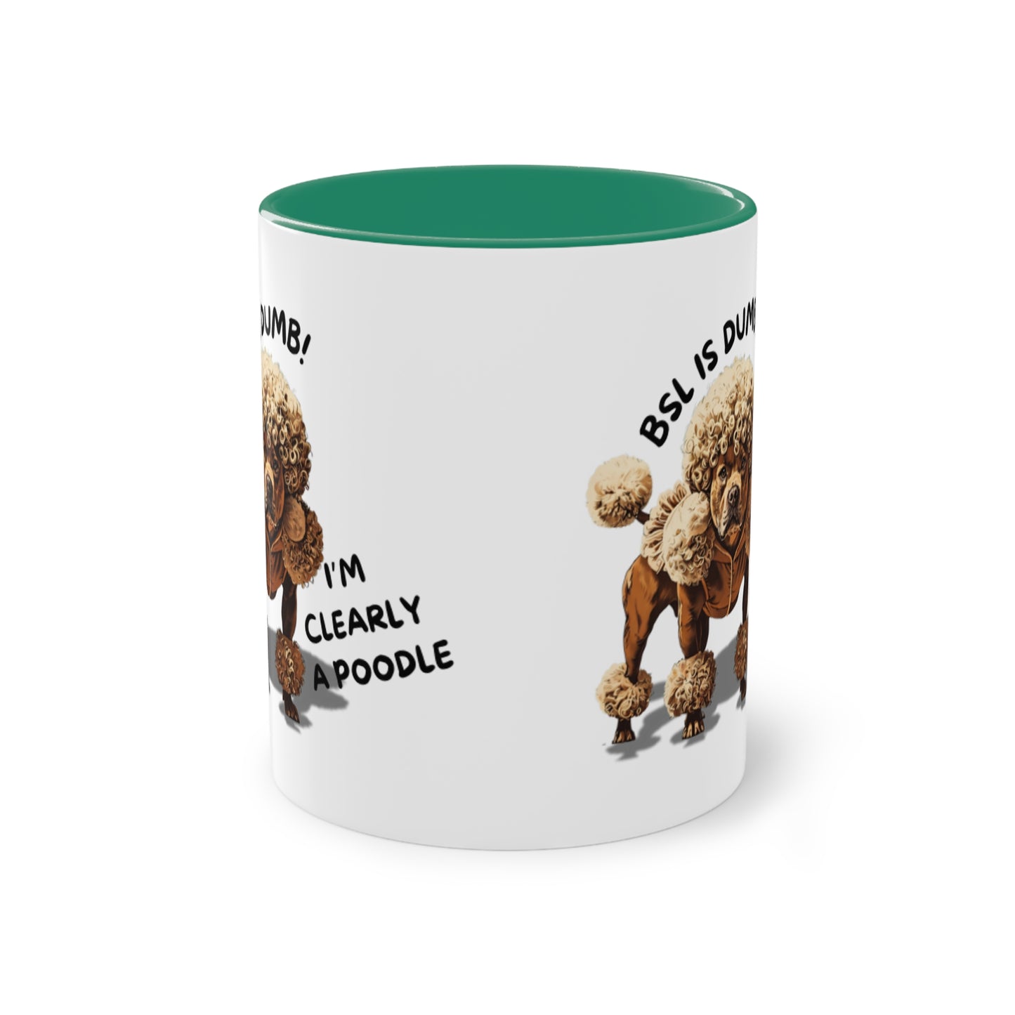 BSL is Dumb - Two-Tone Mug