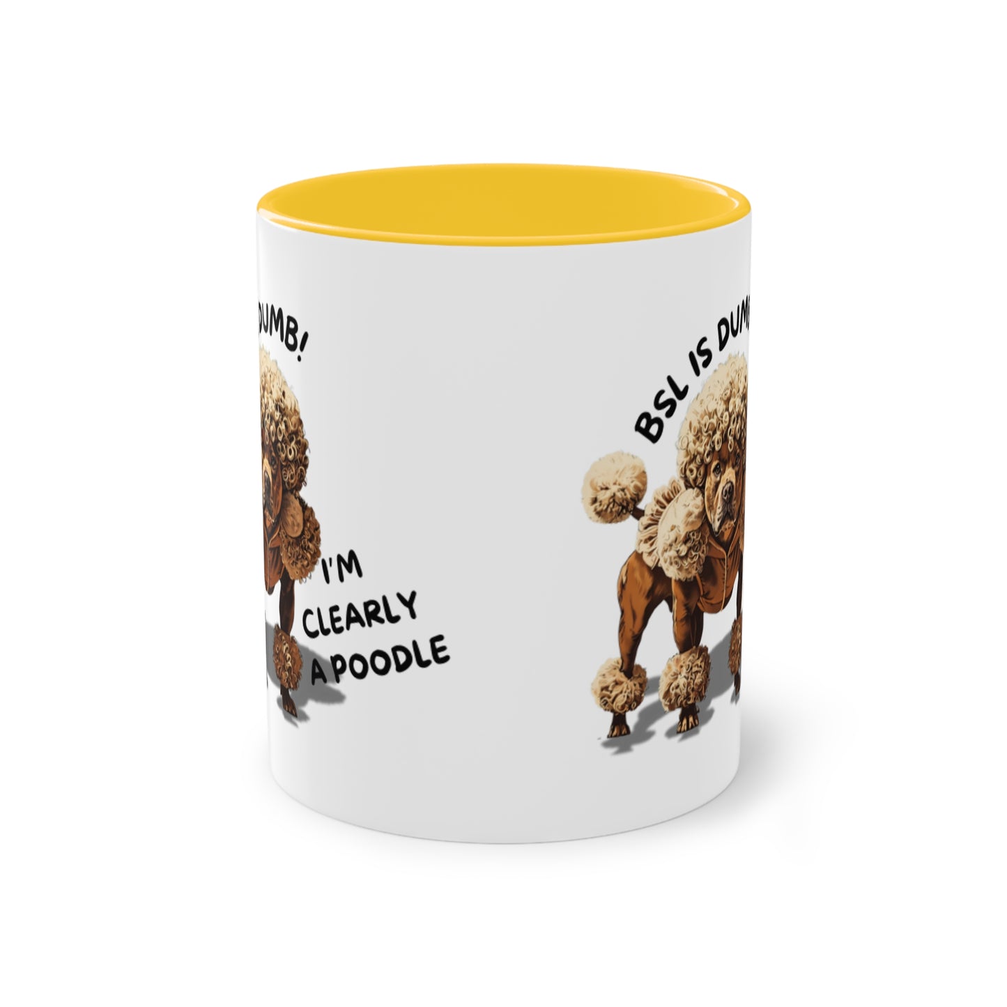 BSL is Dumb - Two-Tone Mug